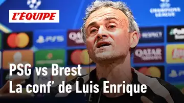 PSG-Brest - "Kvaratskhelia a besoin de temps" : la conf' d'Enrique avant la Ligue des champions
