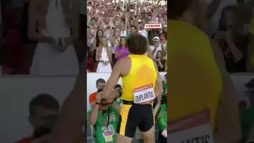 ✈️🇸🇪 NOUVEAU RECORD DU MONDE POUR DUPLANTIS #sports #duplantis #worldrecord