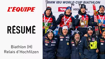 Le résumé du relais d'Hochfilzen - Biathlon - CM (H)