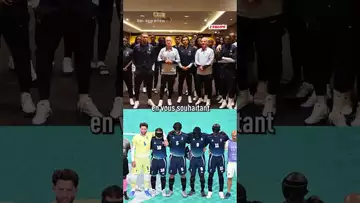 đ„°Le message des Bleus pour les Bleus du cĂ©cifoot #shorts #football #olympics2024