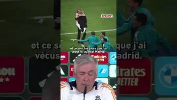 🗣️ Carlo Ancelotti : "Le Real Madrid est un club qui restera dans mon coeur" #realmadrid #ancelotti