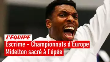 Escrime - Le Français Luidgi Midelton sacré champion d'Europe d'épée à Bâle : Le replay de sa finale