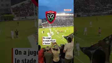 ⚫🔴 On a jugé le stade Mayol à Toulon #rugby #toulon #top14 #viral