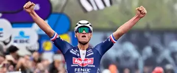 Tour d'Italie 2022 (E1) : le favori van der Poel s'impose à Visegrad