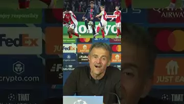 😡Luis Enrique, le coach parisien, n'est "pas du tout d'accord" avec Mikel Arteta #psg #arsenal