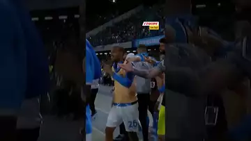 L'ouverture du score de Scott McTominay face à Cagliari ! 🔵 #shorts #football #seriea