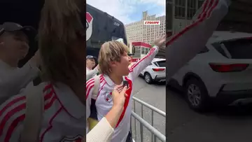 🇯🇵😂Un supporter japonais de River Plate met l'ambiance avant le match contre Urawa #shorts #football