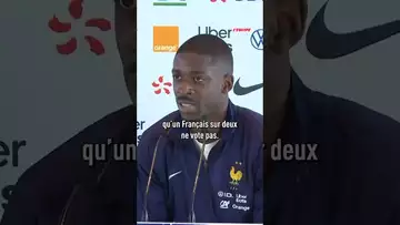 🗳️"Allez voter !", Ousmane Dembélé appelle à se mobiliser pour les élections législatives #shorts