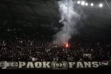 Conférence sur l'Europa League : les supporters de "Gate 4", corps et âme du PAOK