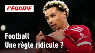 Football : La règle du carton jaune pour un maillot enlevé est-elle ridicule ?