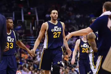 Le panier stratosphérique de Rudy Gobert