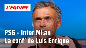 Luis Enrique en conférence de presse : "Ma plus grande motivation est de marquer l'histoire à Paris"