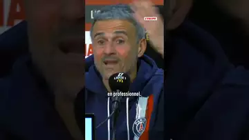 Luis Enrique : "Bradley Barcola fait une saison exceptionnelle" #psg #barcola #football