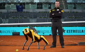 Tennis - Quand Prosegur renforce la "sécurité" du Mutua Madrid Open 2022 avec son chien robot