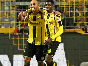 Aubameyang et Dembélé : la route d'Aubameyang vers le Barça est barrée