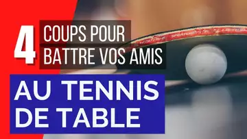 Battez vos amis au ping-pong en toute sécurité !