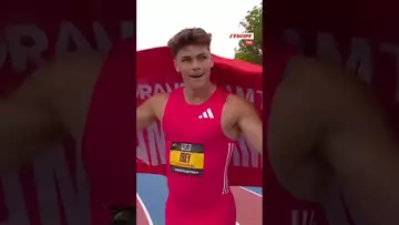 🏃🏽Le Français Sasha Zhoya a réussi le meilleur chrono de sa carrière sur 100 m en 10''36