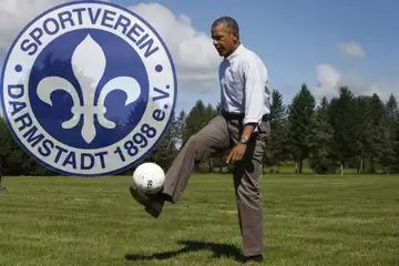 Obama invité par le club de foot Darmstadt 98