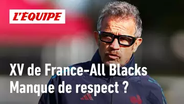 XV de France : un manque de respect envers les All Blacks ?