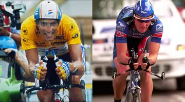 Armstrong-Indurain, des images choquantes