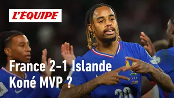 France 2-1 Islande : Manu Koné est-il l'homme du match ?