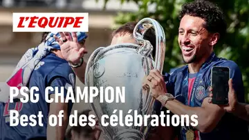 CÉLÉBRATIONS DU PSG – Les meilleurs moments de la journée qui a suivi la finale