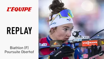 Biathlon - Le replay de la poursuite dames d'Oberhof remportée par Lou Jeanmonnot
