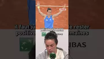 😢🇫🇷 "Je suis ultra déçue" : Loïs Boisson est revenue sur sa défaite à Roland-Garros #shorts #tennis
