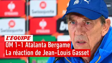 OM 1-1 Atalanta Bergame - La conférence de presse de Jean-Louis Gasset : "Un petit goût amer"