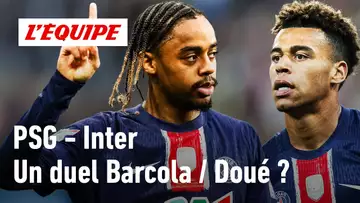 PSG - Inter : qui de Doué ou Barcola doit débuter la finale ?