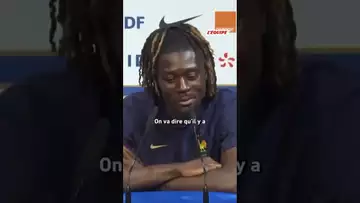 🇫🇷💎 Les avis de Rayan Cherki et Manu Koné pour le prochain Ballon d'Or #shorts #football