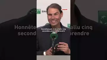 🇪🇸🤣 L'anecdote de Rafael Nadal à propos d'Andy Murray  #shorts #tennis #nadal