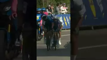 🇫🇷 Après trois podiums, Cosnefroy décroche enfin la victoire sur la Flèche Brabançonne ! #velo