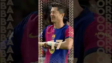Robert Lewandowski, 17th Ballon d'Or #ballondor #lewandowski #barca #football