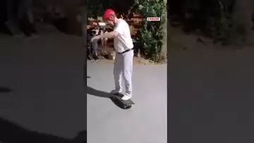 🤣🔥John Textor fait le show en skateboard #shorts #skateboarding