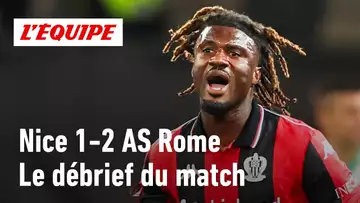 Nice 1-2 AS Rome : 14 matchs sans victoire en Europe, une défaite frustrante pour les Aiglons ?