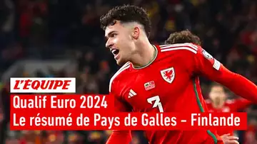 Qualif Euro 2024 - Le pays de Galles a écrasé la Finlande en demi-finales des barrages