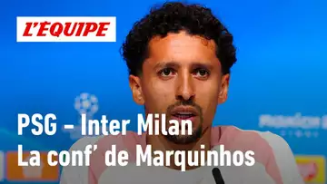 Marquinhos avant la finale du PSG contre l'Inter : "Je ne veux pas laisser cette opportunité passer"
