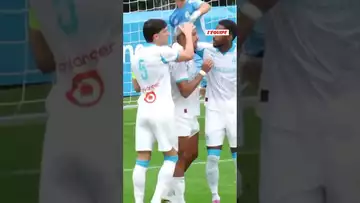 🔵⚪ Le premier but de l'argentin Facundo Medina à l'OM contre l’Excelsior Maassluis #shorts #om