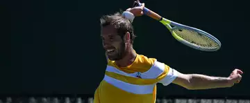 Marrakech : un deuxième quart-temps pour Gasquet