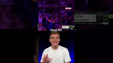 🎯 Littler a réalisé le coup parfait ! #darts #lukelittler #darts #lukelittler