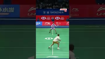 👏​🏸​ Quel MAGNIFIQUE point entre le Français Christo Popov et le Chinois Weng aux Masters de Chine