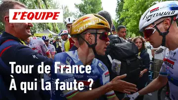 Tour de France : Comment expliquer toutes les chutes de la 3ème étape ?