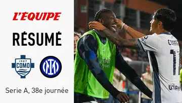Serie A 2024/2025 : L'Inter Milan fait le travail à Côme mais termine deuxième du championnat