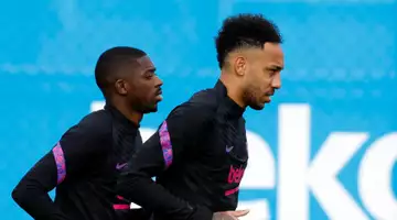 Barça : Aubameyang courtise Dembélé