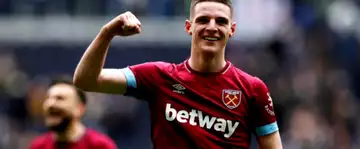 David Moyes lance des fleurs à Declan Rice