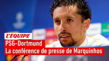 PSG-Dortmund : "Tout le monde est prêt" : la conférence de presse de Marquinhos