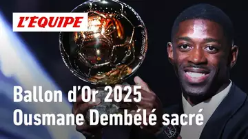 Ballon d'Or 2025 : OUSMANE DEMBÉLÉ BALLON D'OR 2025