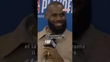 😂😂Quand LeBron James esquive une question sur le jeu des Lakers #nba #lebronjames #lakers