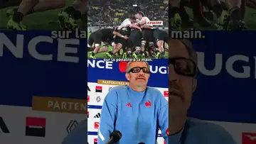 🏉😡Le coup de gueule du sélectionneur Fabien Galthié sur l'arbitrage #shorts #rugby #arbitrage
